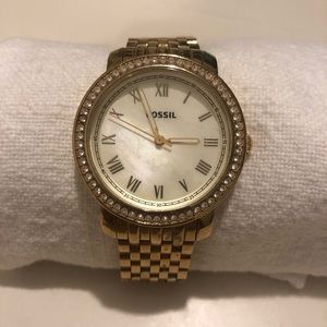 Fossil Gold Watch